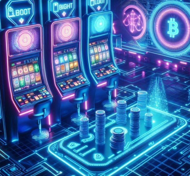 bitcoin in casino set up